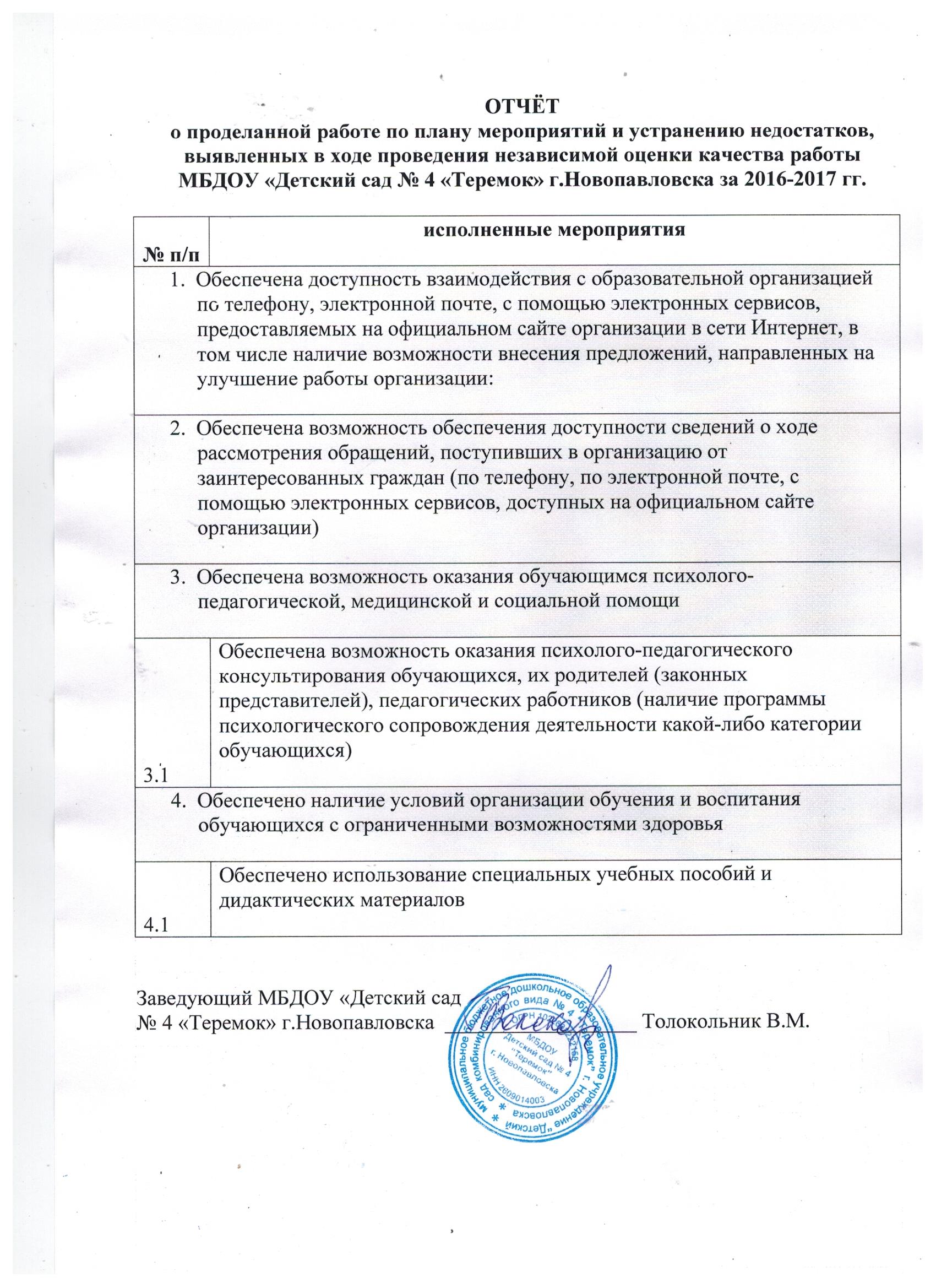 Недельный отчет о проделанной работе образец